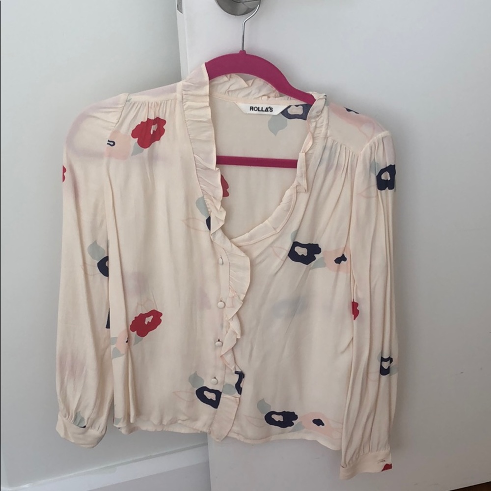 Rollas Button Down Top - image 1